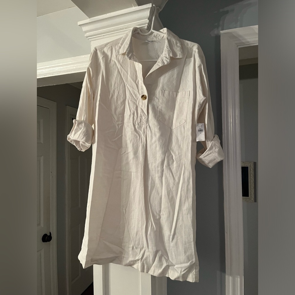 OLD NAVY linen dress. NWT